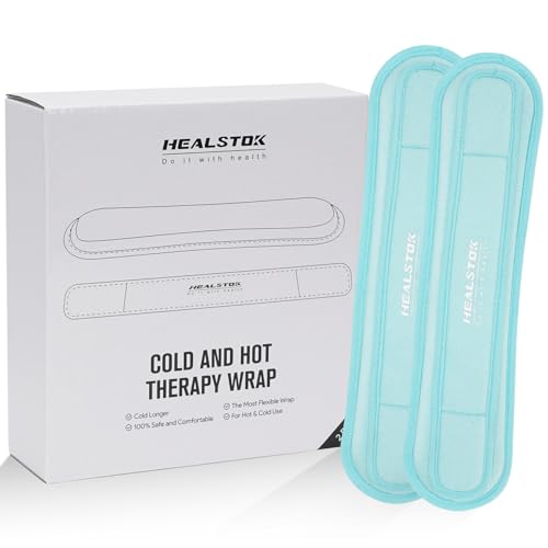 Neck Ice Pack Wrap, Reusable Cold/Hot Gel for Neck Pain, Icebluex2 - color: Iceblue+iceblue