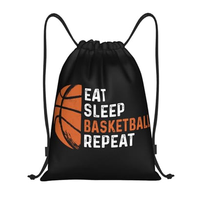 Gianlaima Drawstring Backpack Gym draw string bag For Men Women - color: Black10