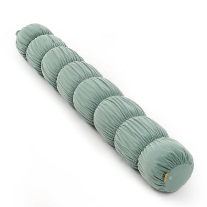 Pat. Pend. Long Body Pillow for Side Sleepers, 59 Inch, Green - color: Green, size: 59" x 7.87"