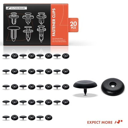 A-Premium 20PCS Seat Belt Stop Button Retainer Clips Compatible with BMW