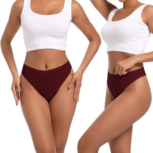 High Waist Postpartum Underwear & C-Section Recovery Maternity Panties Cotton Thongs For Women 6 Pack - color: Multicolored 4th 6pcs, size: Small