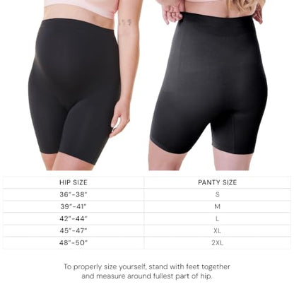 Bravado Designs Anti-Chafe Maternity Shorts - color: Black, size: Large