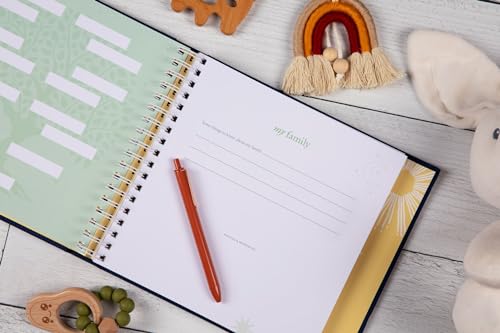 Welcome, Little One: A Keepsake Baby Journal and Baby Memory Book for Monthly Milestones and Memorable Firsts