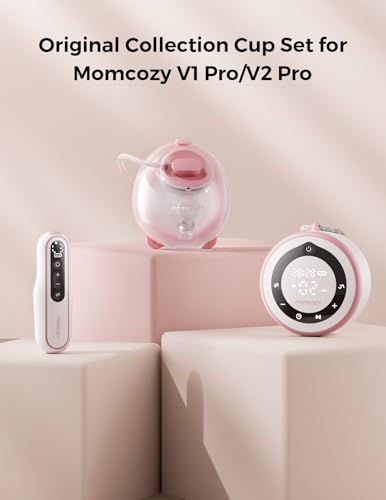 Momcozy Original Milk Collector Cups for V1 Pro/V2 Pro, 2 Pack - size: Full CupSet