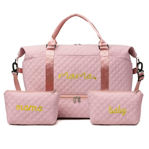 Large Maternity Hospital Bag, Pink - color: Pink
