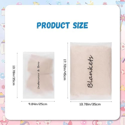 Hospital Bag for Women Labor Delivery, Diaper Organizer Pouches, 20 Pack