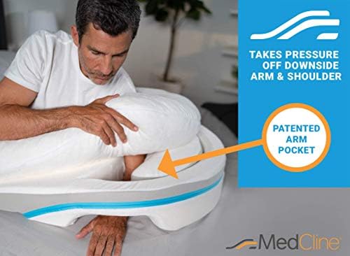 MedCline Shoulder Relief System, Side Sleeper, Small/Medium 5'9" and Under - size: Small/Medium