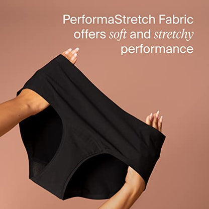 KNIX Super Leakproof Boyshort - Quick-Dry & Breathable Period Panties - Alternative to Menstrual Pads - size: Medium