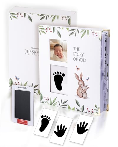 Baby Memory Book Keepsake - Gender Neutral Baby Journal