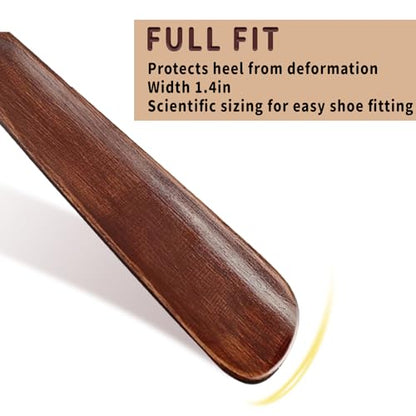 Shoe Horn Long Handle for Seniors,Shoe Horns for Men Women 12.5"