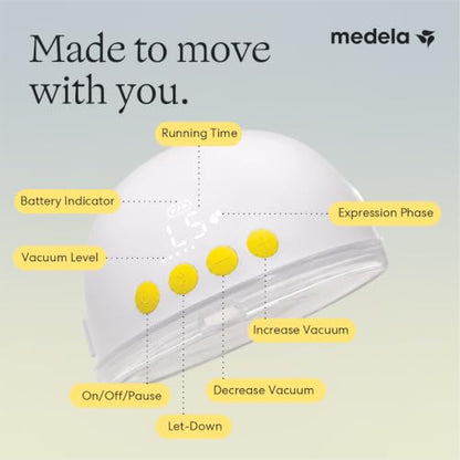 Medela Motion InBra Wearable Electric Breast Pump - style: Motion InBra Electric Breast Pump