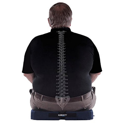 Contour Products Kabooti Coccyx Foam Seat Cushion, Navy, Large