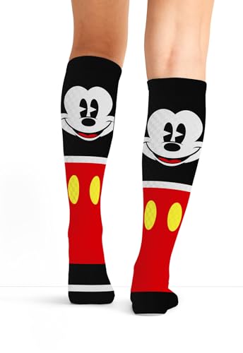 Cherokee Legwear Compression Socks for Women 10-15 mmHg (1-Pair Pack) - color: My Mickey, size: One Size