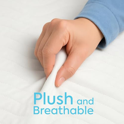 Washable Reusable Underpad – Heavy Absorbency Waterproof Bed Protector for Kids, Adults, Elderly & Pets | Leakproof, Soft, Quick-Dry (34 x 52)