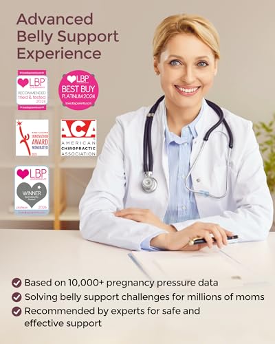 Momcozy Pregnancy Belly Band, CozySupport 3D Ergonest Maternity Belly Band - color: Black, size: Small