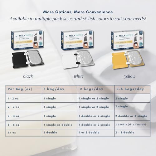 Freeze It Flat Breastmilk Freezer Organizer (White, Single 2pk) - color: White, size: Single 2-pk