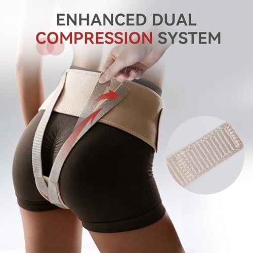Pelvic Support Belt Uterus Support Belt Women's Brace for Treating Dropped Bladder, Uterine Prolapse, Vulvar Varicosities, Postpartum and Symphysis Pubis Dysfunction - size: Large