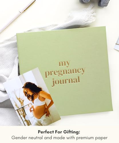 Lamare Pregnancy Journal for First Time Moms 2026 – Pregnancy Planner - color: White