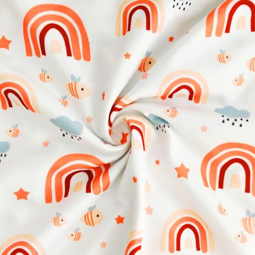 Rainbow Baby Blanket for Boys Girls, Soft Minky Blanket - color: Rainbow