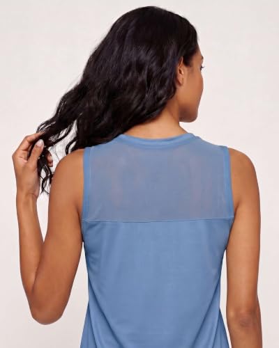 5 Pack Women's Dry Fit Tank Tops Sleeveless Racerback Athletic Workout - color: Set 2, size: X-Large