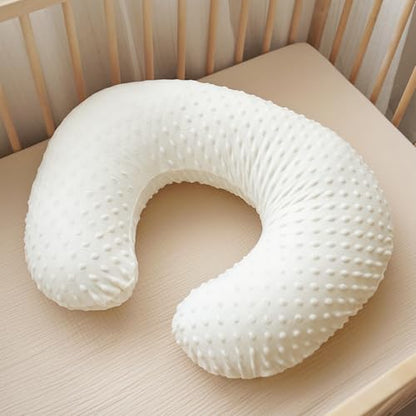 Konssy 2 Pack Nursing Pillow Covers, Soft Covers for Breastfeeding Pillows - color: Brown, Beige
