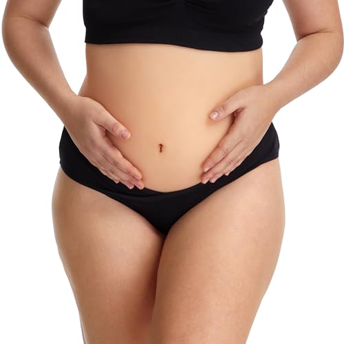 HBselect Maternity Underwear Cotton Healthy Comfort Maternity Panties - color: 6pack-multicoloured-f, size: Large