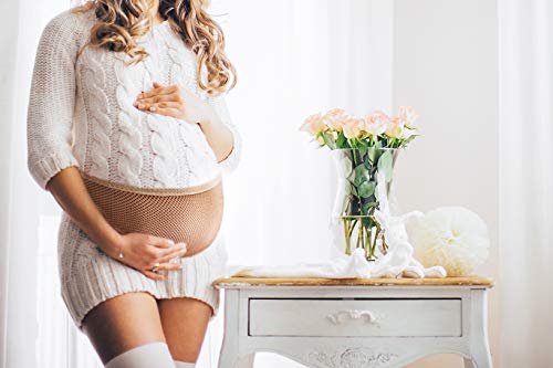 Maternity Support Belt- Belly Support Band for Pregnancy- Relieves Back and Hip Pain- Soft Breathable Cotton Lining- Support for Running, Exercise and Daily Activity- Adjustable for Maximum Comfort