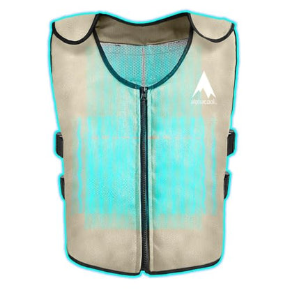 Alphacool Arctic Cooling Ice Vest with Self-Fill Reusable Ice Packs