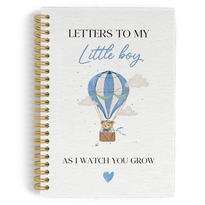 YLZlhb Hot Air Balloon Bear Spiral Notebook Journal 5.5x8.3 Inches