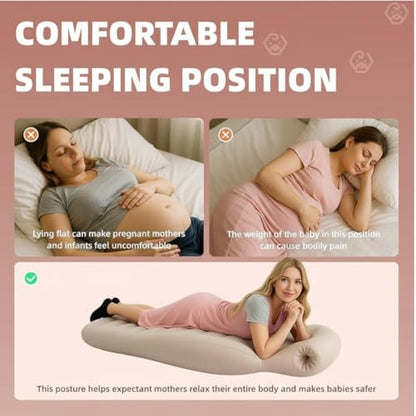 Inflatable Pregnancy Pillow - Full Body Maternity Airbed