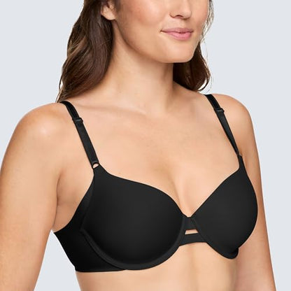 Warner's Women's Simply Perfect Underarm Smoothing Underwire Bra - color: Black, size: 36B