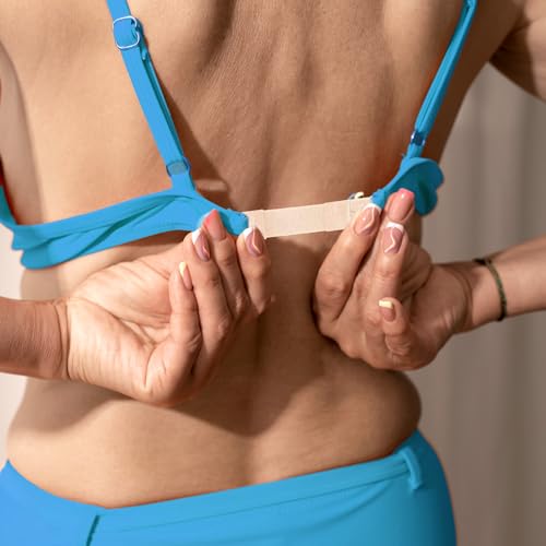 8 Pack Women's Bra Extenders, Soft Stretchy Back Bra Hook Extension Strap