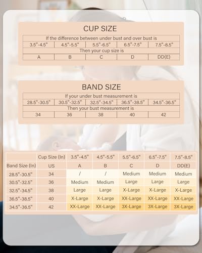 UHdod Nursing Bras for Breastfeeding, Seamless Wireless Maternity Bra - color: Black + Nude, size: XX-Large