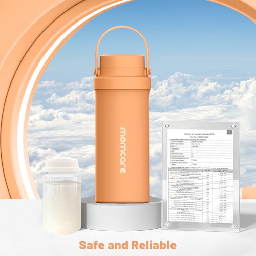 Portable Breast Milk Cooler with 2×300ml Inner Bottles,No Spills - color: P2