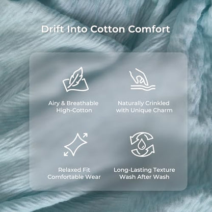 Momcozy J Shaped Pregnancy Pillow, Maternity Body Pillow for Side Sleepers - color: Upgrade-blue