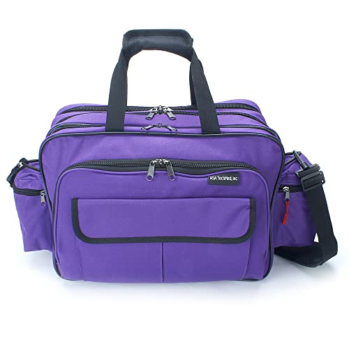 ASA TECHMED Nursing Bag with Compartments - color: Purple