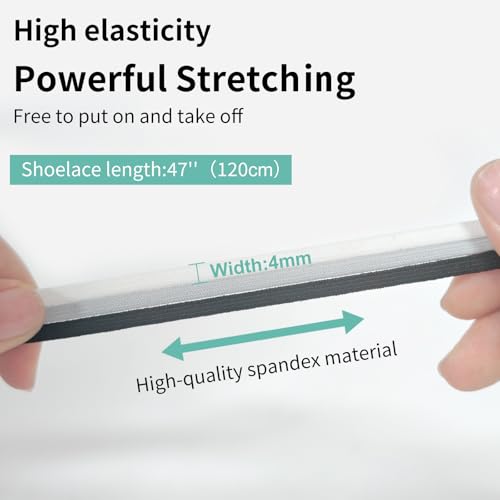 5/32" (4mm) Thin Flat Shoe Laces for On Cloud Sneakers - color: Gray, size: 63"/160cm