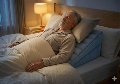 Boyd Sleep Adjustable Inflatable Wedge Pillow with Electric Pump