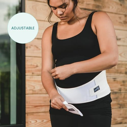 Motif Medical Pregnancy Back Brace (Small, White) - size: Small