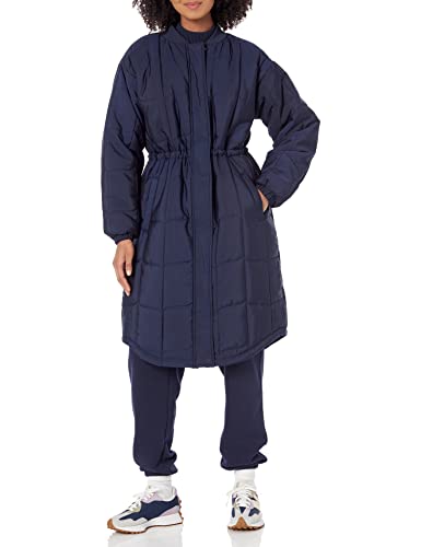 Amazon Essentials Women's Oversized Quilted Coat (Available in Plus Size) - color: Navy, size: Small