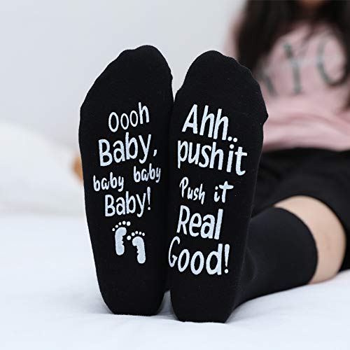 Delivery Non-Skid Labor and Delivery Push Socks - Shower Gift