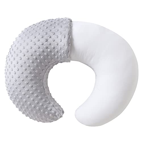 Nursing Pillow and Positioner, Breastfeeding, Bottle Feeding - color: Gray