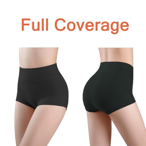 Postpartum C Section Cotton Compression Underwear Recovery Panties - color: Black + Black, size: 5