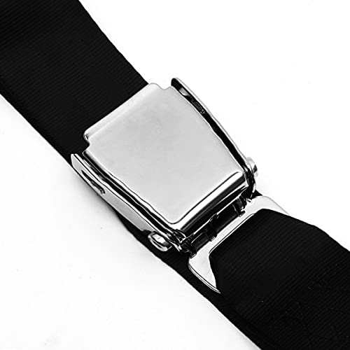 Adjustable 7-31" Airplane Seat Belt Extender - Universal Seat Belt Extender for Airplanes - FITS All Airlines in US Except Southwest 1