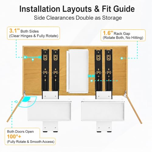 iSPECLE Vertical Spice Rack Pull Out - 1 Pack Spice Organizer for Cabinet - color: 1-Pack White