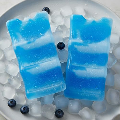 Healthy Packers Ice Packs for Coolers | Can Coolers | Breastmilk Cooler Ice Pack | Long-Lasting Reusable Ice Pack - size: 6 Can (Pack of 4)