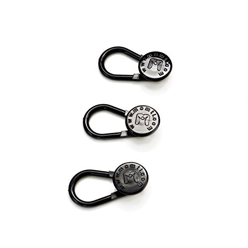 More of Me to Love Black Button Waist Extender (3 to a Package) - Adds 1" Instantly
