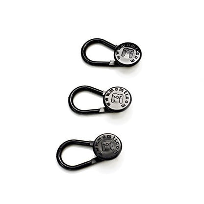 More of Me to Love Black Button Waist Extender (3 to a Package) - Adds 1" Instantly