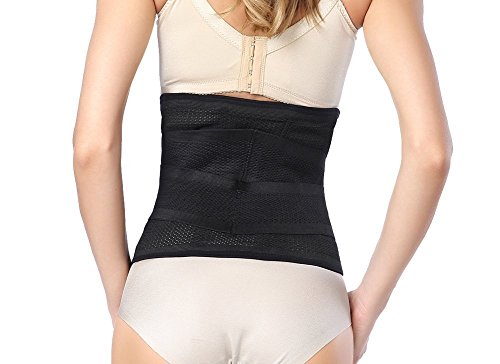 Postpartum Belly band Postpartum Recovery Surgery Support Belly Wrap for C-Section Hernia and Tummy Tuck Abdominal Compression Binder - size: Large : 38"Length*9"Width