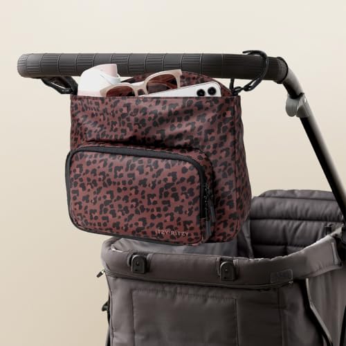 Itzy Ritzy Belong Cargo Caddy Stroller Organizer & Crossbody Bag (Leopard) - color: Leopard